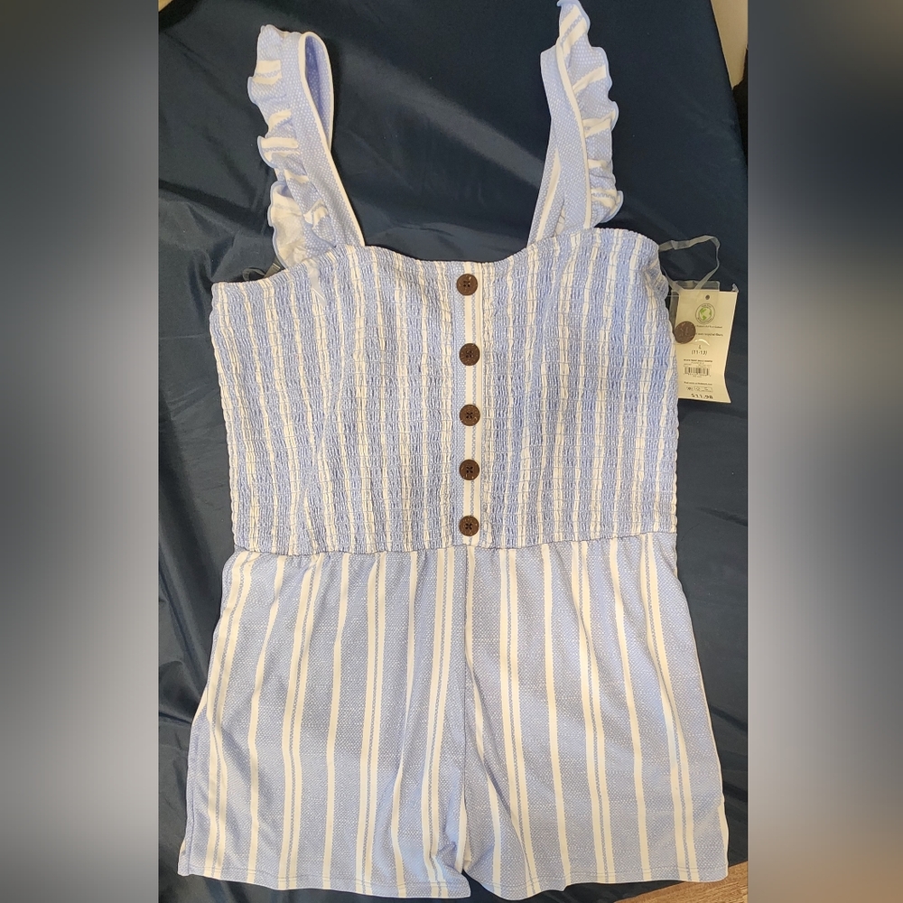 Blue romper
